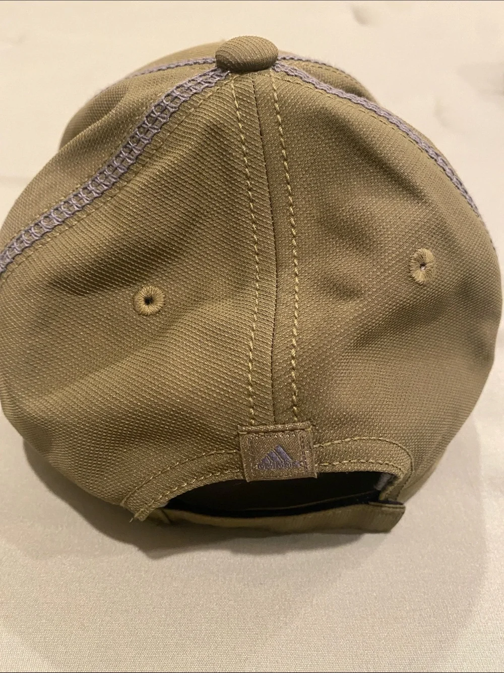 adidas Olive with Gray Logo Baseball Cap